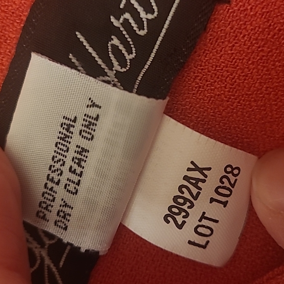 EUC VTG Jaclyn Hart Pink Embroidered Front Dress - Picture 10 of 15